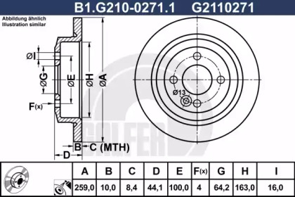 GALFER B1.G210-0271.1