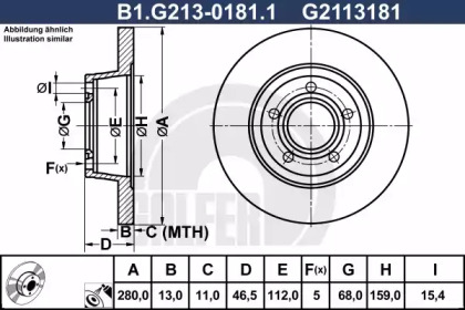 GALFER B1.G213-0181.1