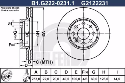 GALFER B1.G222-0231.1