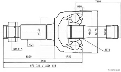 HERTH+BUSS JAKOPARTS J2826019