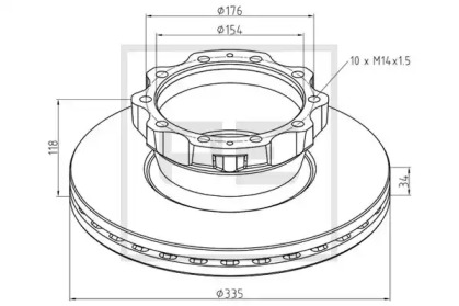 PE AUTOMOTIVE 036.125-10A