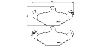 BREMBO 07.B315.06