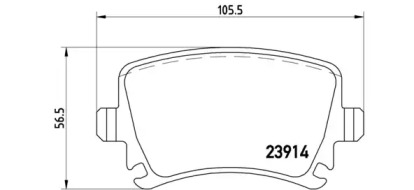 BREMBO 07.B315.22