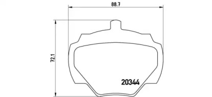 BREMBO 07.B315.28