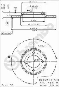 BREMBO 08.1643.10