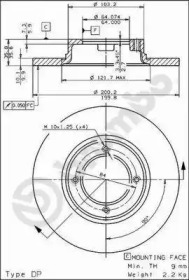 BREMBO 08.1661.10