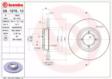 BREMBO 08.1976.10