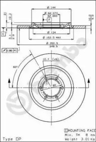 BREMBO 08.1987.10