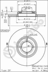 BREMBO 08.2477.10