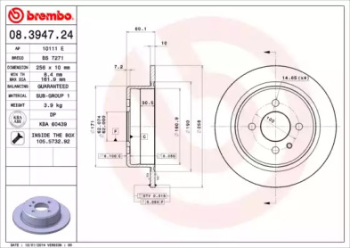 BREMBO 08.3947.24