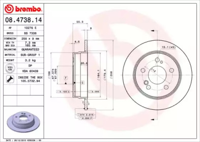 BREMBO 08.4738.14