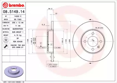 BREMBO 08.5149.14