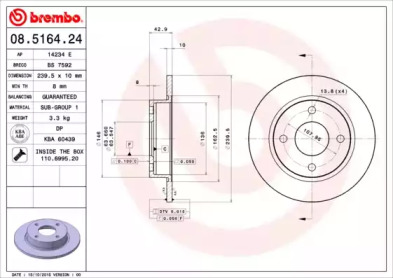 BREMBO 08.5164.24