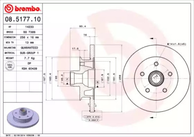 BREMBO 08.5177.10