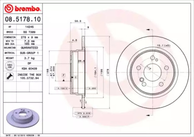 BREMBO 08.5178.10