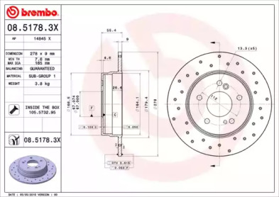 BREMBO 08.5178.3X