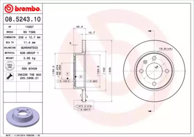 BREMBO 08.5243.10