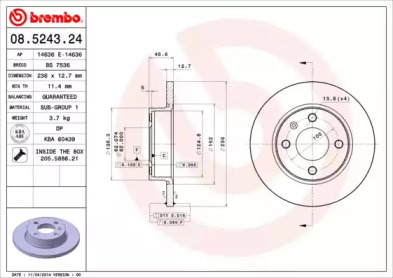 BREMBO 08.5243.24