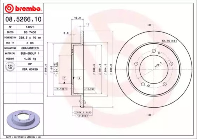 BREMBO 08.5266.10