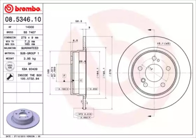 BREMBO 08.5346.10