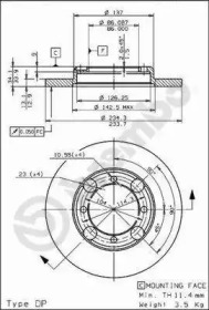 BREMBO 08.7072.10