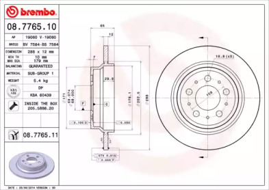 BREMBO 08.7765.10