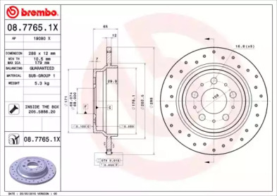 BREMBO 08.7765.1X