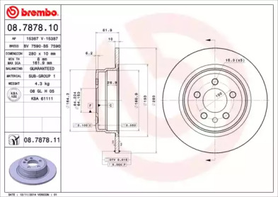 BREMBO 08.7878.10