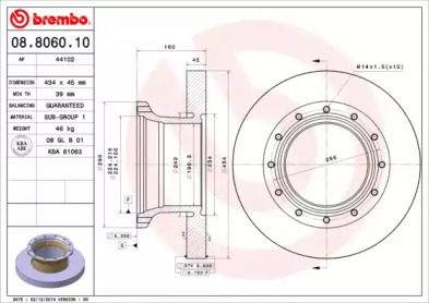 BREMBO 08.8060.10