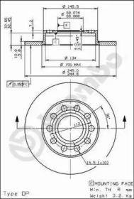 BREMBO 08.9136.11