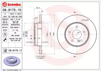 BREMBO 08.9175.10