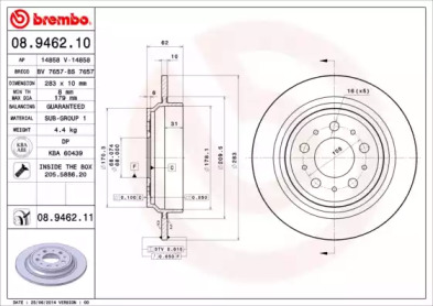 BREMBO 08.9462.11