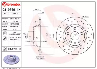 BREMBO 08.9769.1X