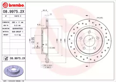 BREMBO 08.9975.2X