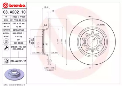 BREMBO 08.A202.11