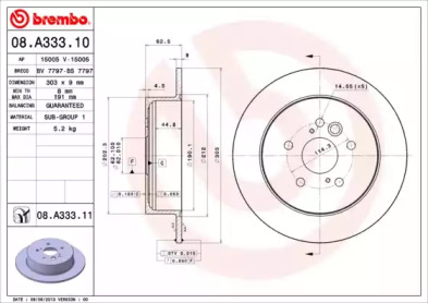 BREMBO 08.A333.10