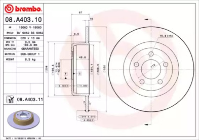 BREMBO 08.A403.11