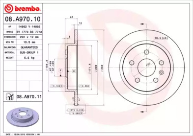 BREMBO 08.A970.11