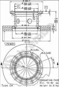 BREMBO 09.4349.10