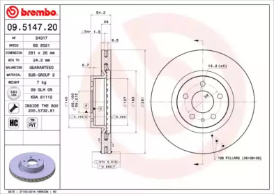 BREMBO 09.5147.20