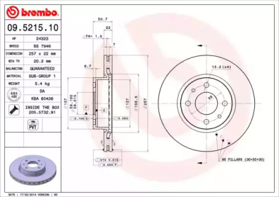 BREMBO 09.5215.10