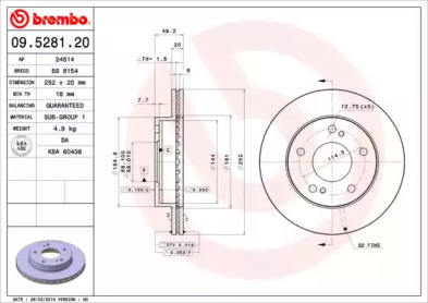 BREMBO 09.5281.20