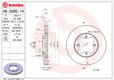 BREMBO 09.5290.14