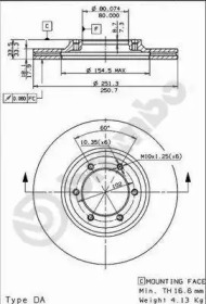 BREMBO 09.5499.10