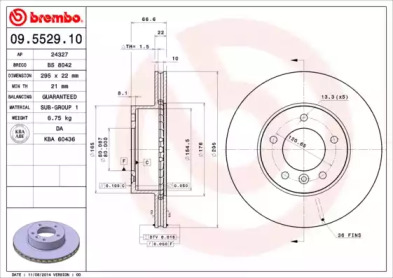 BREMBO 09.5529.10