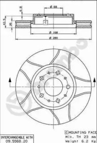 BREMBO 09.5568.76