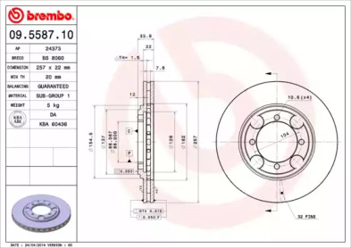 BREMBO 09.5587.10