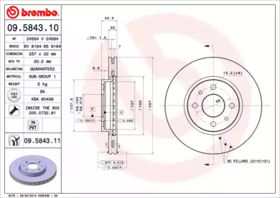 BREMBO 09.5843.11