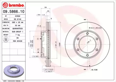 BREMBO 09.5866.10