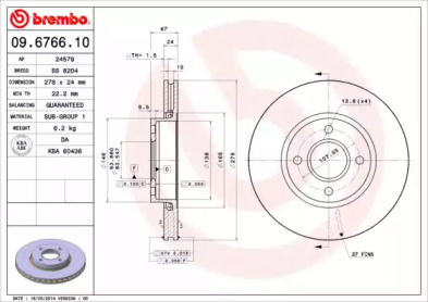 BREMBO 09.6766.10